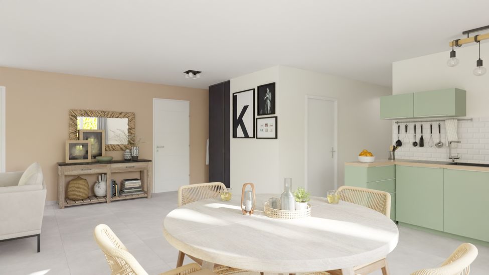 maison modulaire md90 m design pmr 75 m avec extension 4 pans ardoise 7016 interieur 1