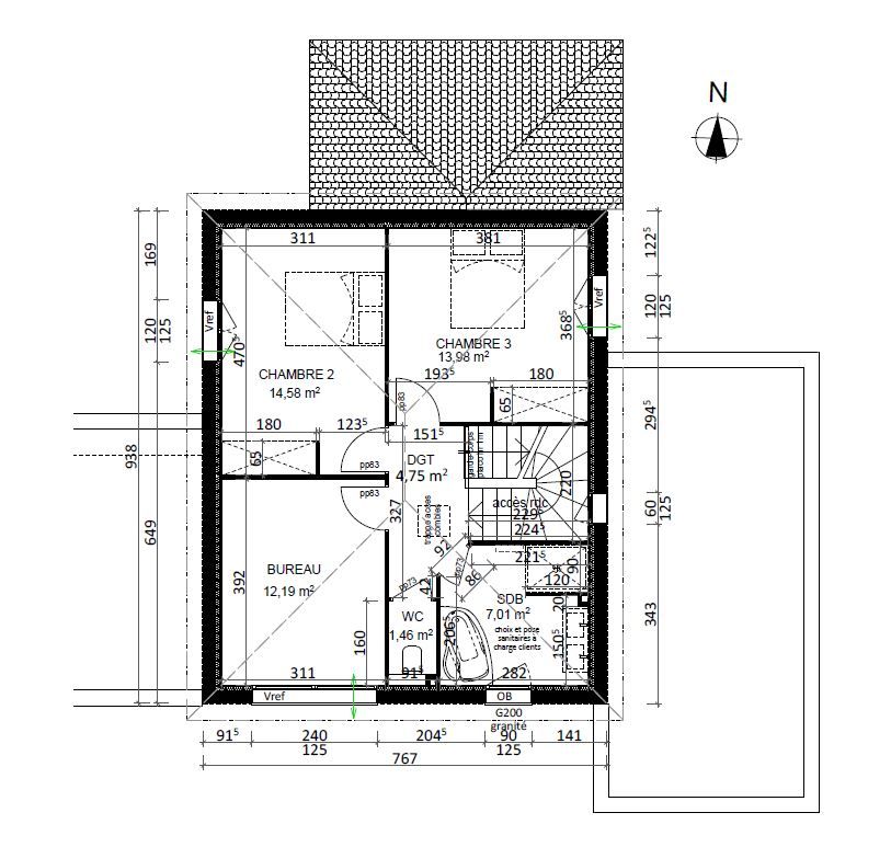 plan etage modele maison villas club inspiration christophe clermont cosy jpg