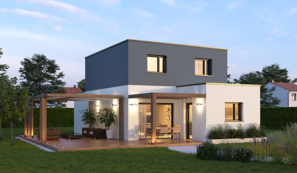 maison cubique en z yuzu villas club