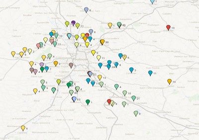 carte des lotissements mini site